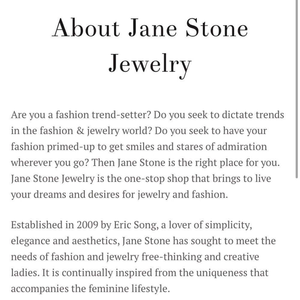 Jane Stone Textured Statement Necklace - Picture 13 of 13
